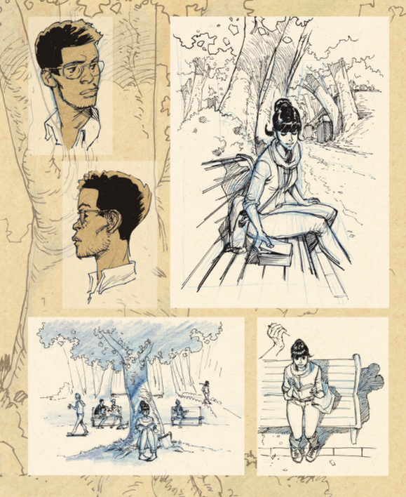 COMIX BURO Sketchbook / Croquis - Mig #1 (°2014) (Numbered + Signed)