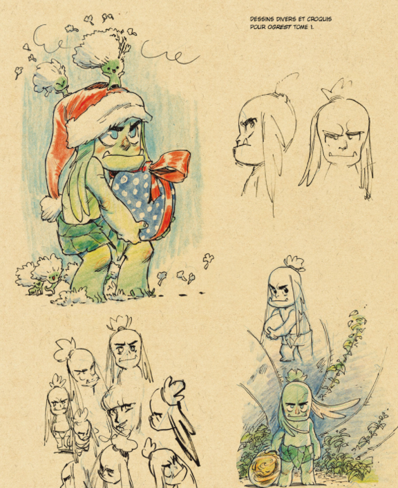 COMIX BURO Sketchbook / Croquis - Mig #1 (°2014) (Numbered + Signed)