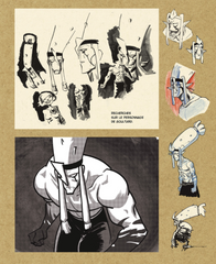 COMIX BURO Sketchbook / Croquis - Mig #1 (°2014) (Numbered + Signed)