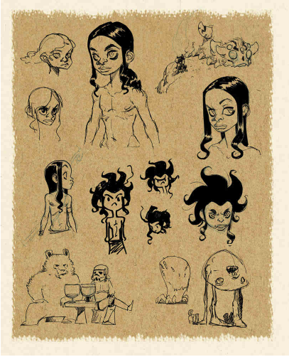COMIX BURO Sketchbook / Croquis - Mig #1 (°2014) (Numbered + Signed)