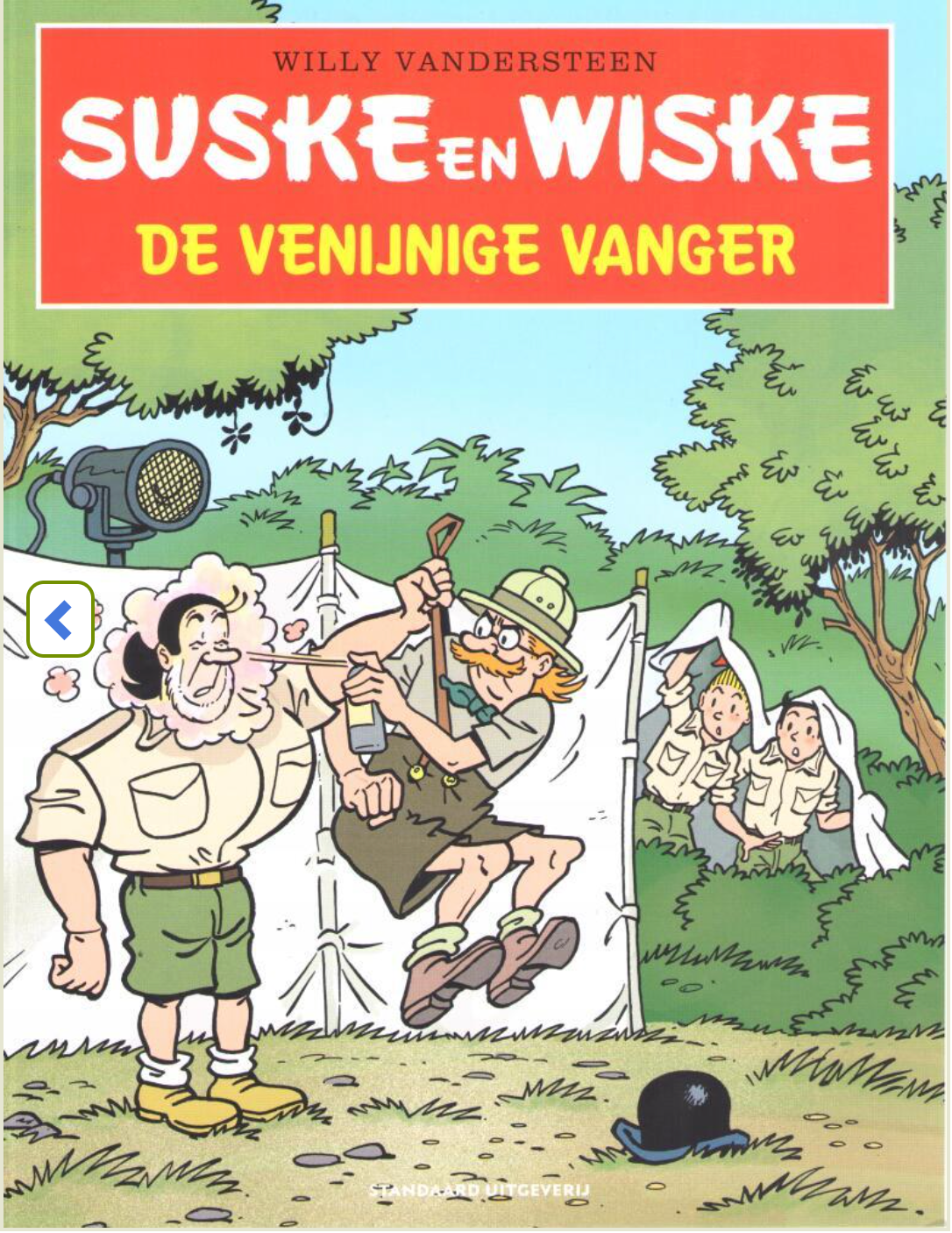 Suske & Wiske - De Venijnige Vanger (1) (sc)