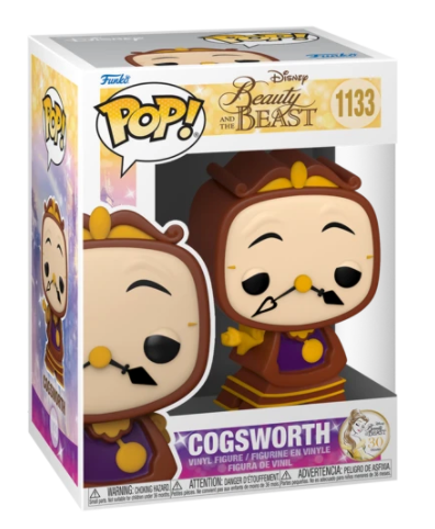 Funko POP! Disney - Beauty & Beast - Cogsworth (1133)