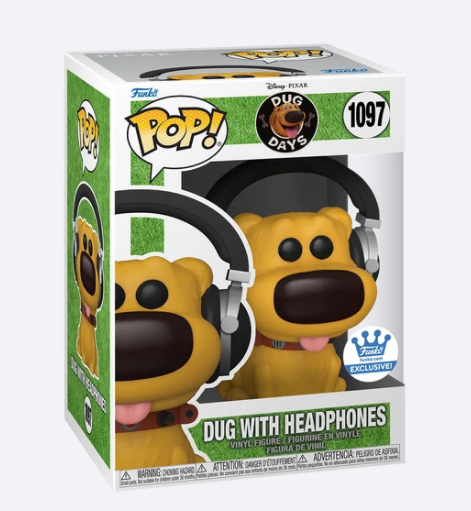 Funko POP! Disney - Dug Days - Dug w/ Headphones (1097) Exclusive