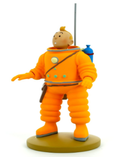 Moulinsart - Tintin / Kuifje Cosmonaut Figurines
