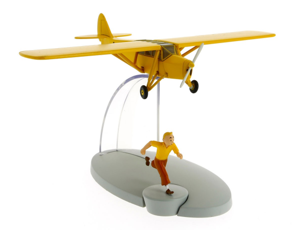 Moulinsart - Tintin / Kuifje Orange Plane & Figurines