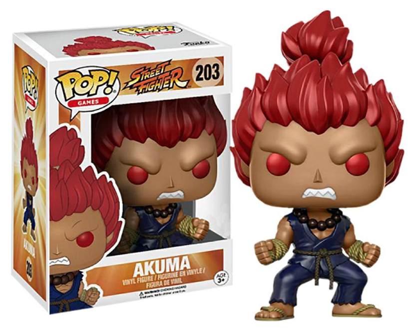 Funko Pop! Games - Street Fighter Akuma (203) Figurines