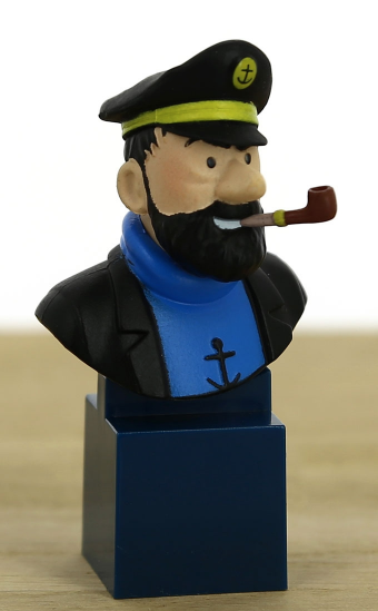 Moulinsart - Tintin / Kuifje Buste Haddock (Nr. 03) Figurines