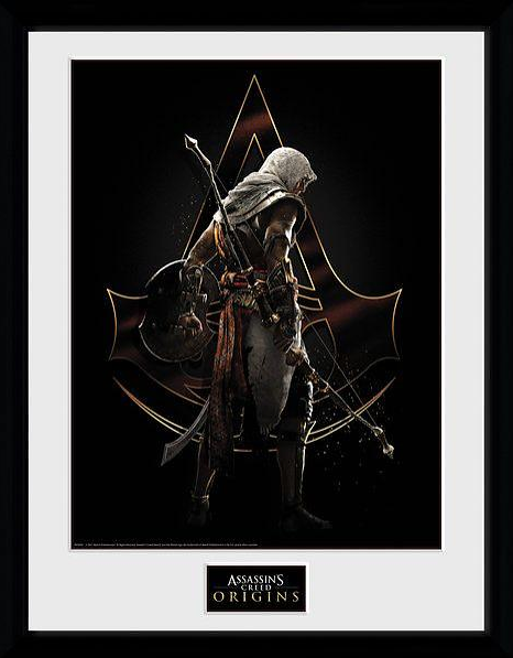 Framed Poster - Assassins Creed Origins Assassin (30 X 40 Cm) Posters