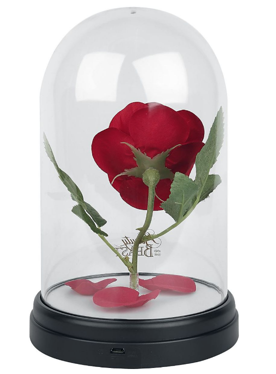 Lamp - Disney Beauty & The Beast Enchanted Rose Light