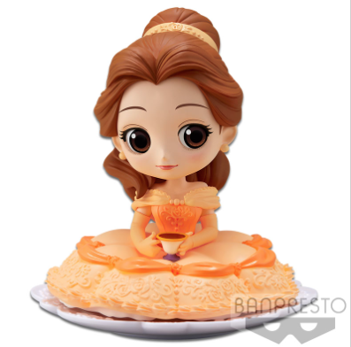 Q Posket Sugirly - Disney Beauty & The Beast Belle (Milky Color Version) Figurines