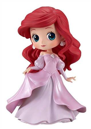 Q Posket Characters - Disney The Little Mermaid Ariel Princess Dress (Normal Color Version)