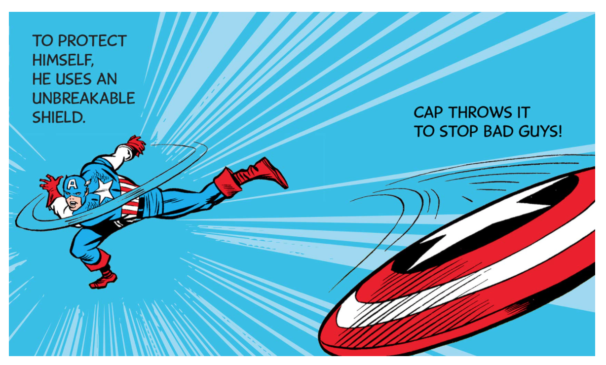 Abrams & Chronicle - My Mighty First Book, Captain America (EN)