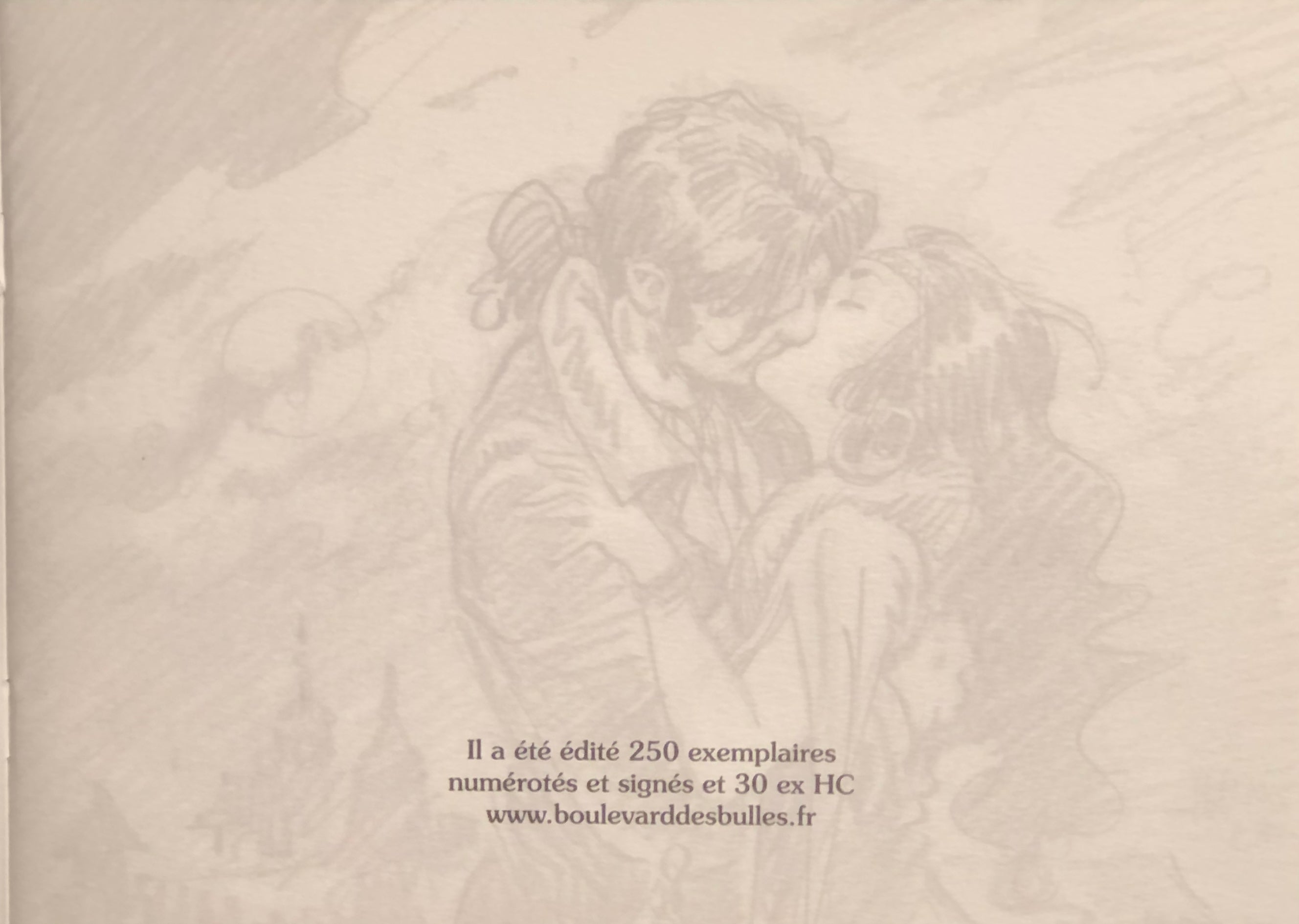 Sketchbook - Aouamri Mohamed "L'Ouëte de l'oiseau du temps" (°20009) (Numbered + Signed) (Copy)