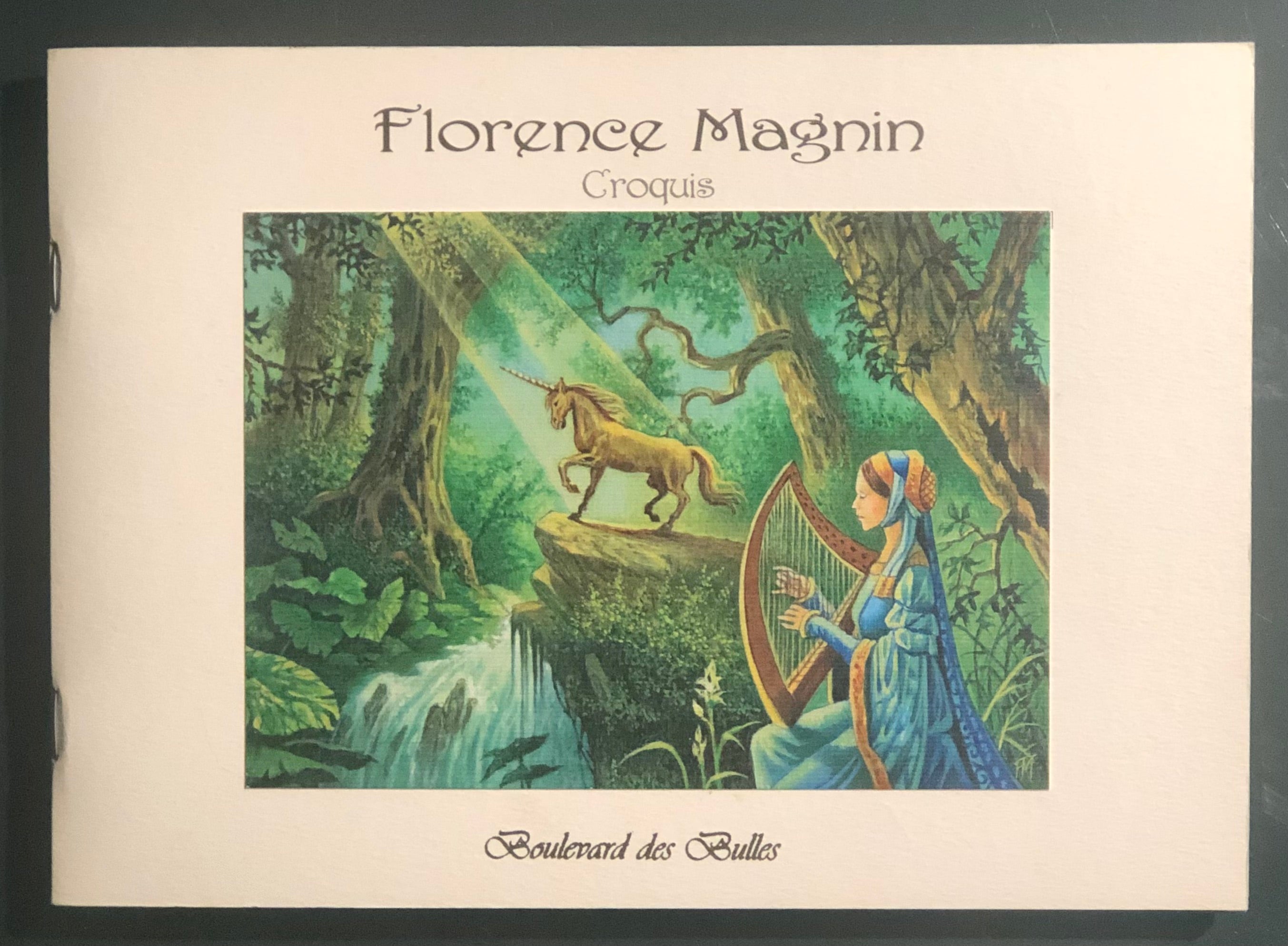Sketchbook - Magnin Florence "Contes aux quatre vents" (°2009) (Numbered + Signed)