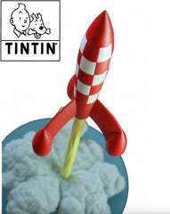 TINTINIMAGINATIO Resin Statue - Tintin, Collection 'Icons Collection' : Lift Off Rocket (41cm) (Limited & Numbered)