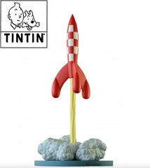 TINTINIMAGINATIO Resin Statue - Tintin, Collection 'Icons Collection' : Lift Off Rocket (41cm) (Limited & Numbered)