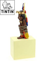TINTINIMAGINATIO Resin Statue - Tintin, Collection 'Musée Imaginaire' : Rascar Capac (28cm) (Limited & Numbered)