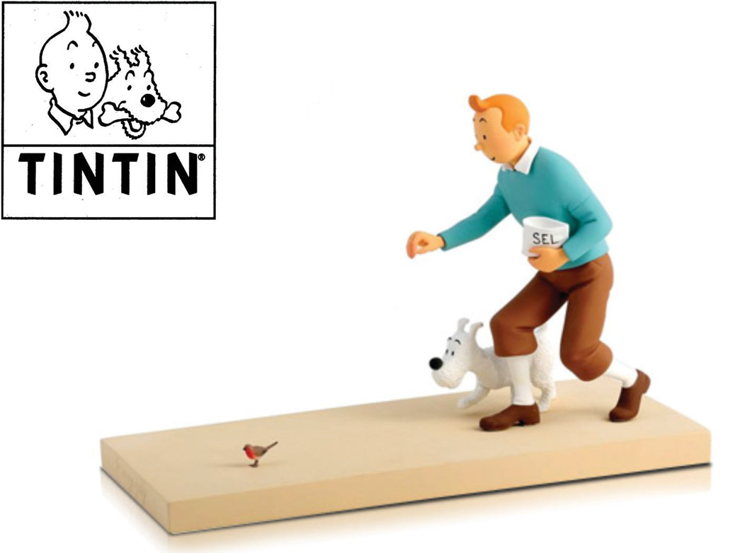 TINTINIMAGINATIO Resin Statue - Tintin 'Collection 'Privilege' : The Robin (18cm) (Limited & Numbered)