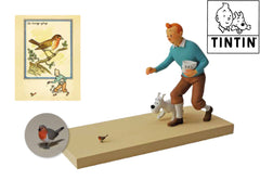 TINTINIMAGINATIO Resin Statue - Tintin 'Collection 'Privilege' : The Robin (18cm) (Limited & Numbered)