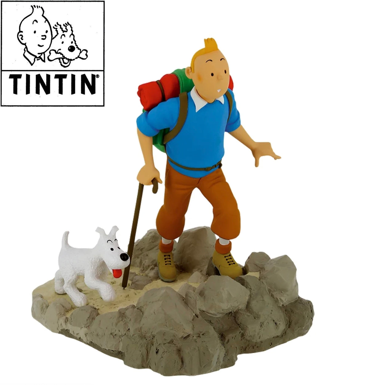 TINTINIMAGINATIO Resin Statue - Tintin : Hiker (25cm) (Limited & Numbered)