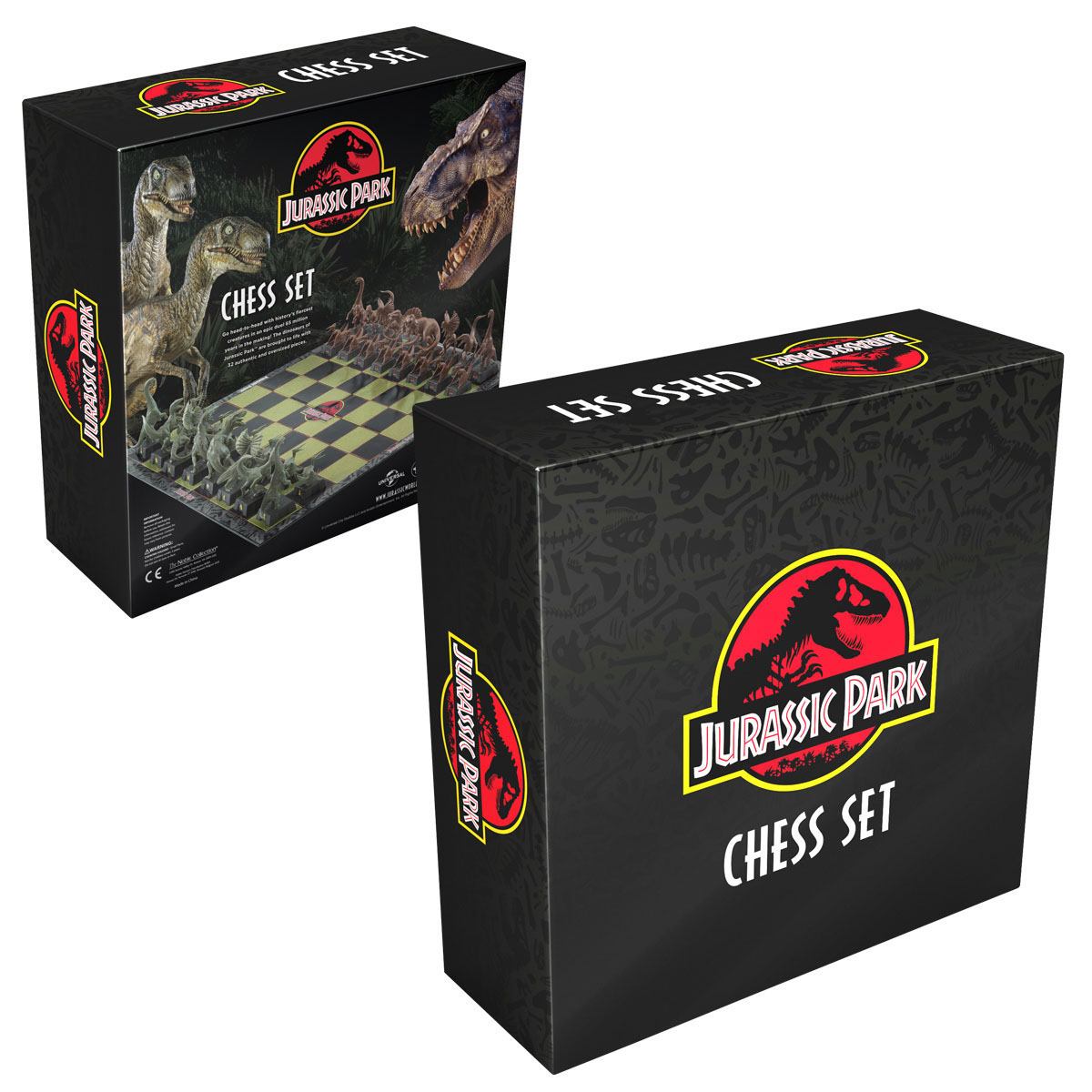 The Noble Collection, Chess Set - Jurassic Park : Dinosaurs (Sealed)