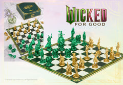 The Noble Collection, Chess Set - Wicked : For Good - Shiz vs. Emerald City (Sealed)