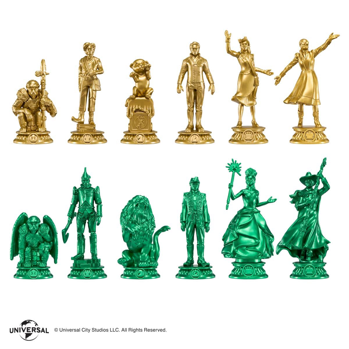 The Noble Collection, Chess Set - Wicked : For Good - Shiz vs. Emerald City (Sealed)
