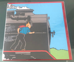 Tintin - Post Cards - Trains (set of 8 cards)