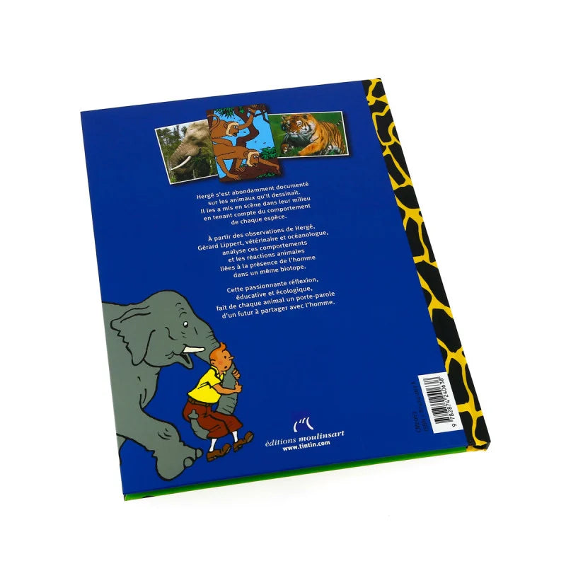 Tintin - Tintin en Les Animaux (Colorisée) (HC) (FR)