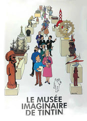 Tintin Poster “Le Musée Imaginair" (50cm x 70cm) (ref. 230041) (°2021)