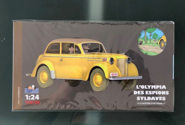 Tintinimaginatio SA, Tintin's Cars 1/24- The Opel Olympia of The Sydavian Secret Agents #21