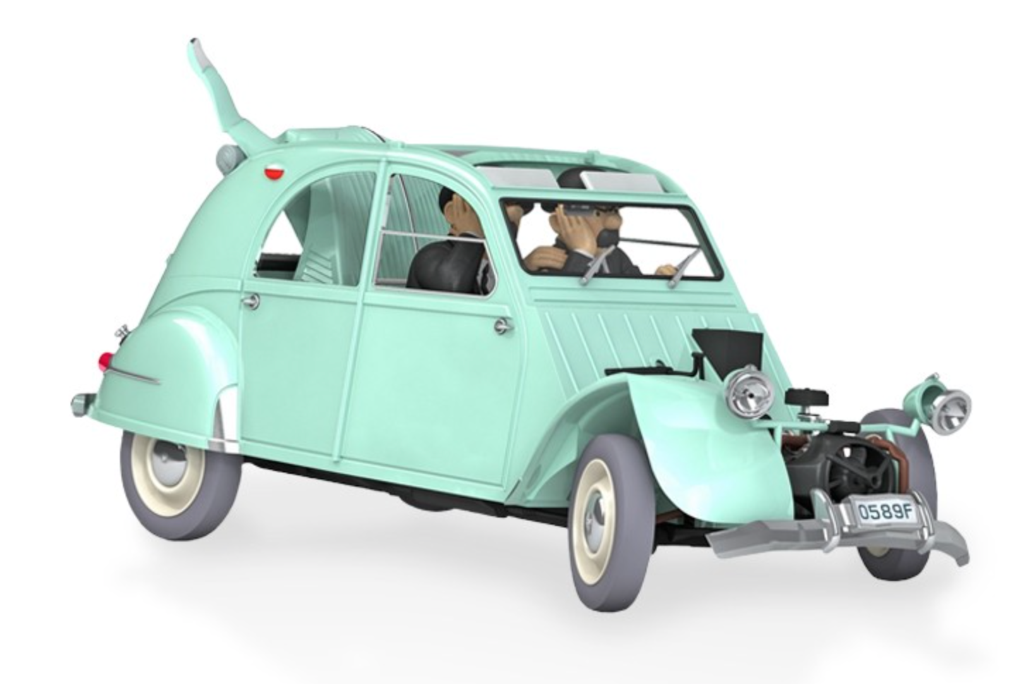 Tintinimaginatio SA, Tintin's Cars 1/24- The Smashed-Up 2CV #11