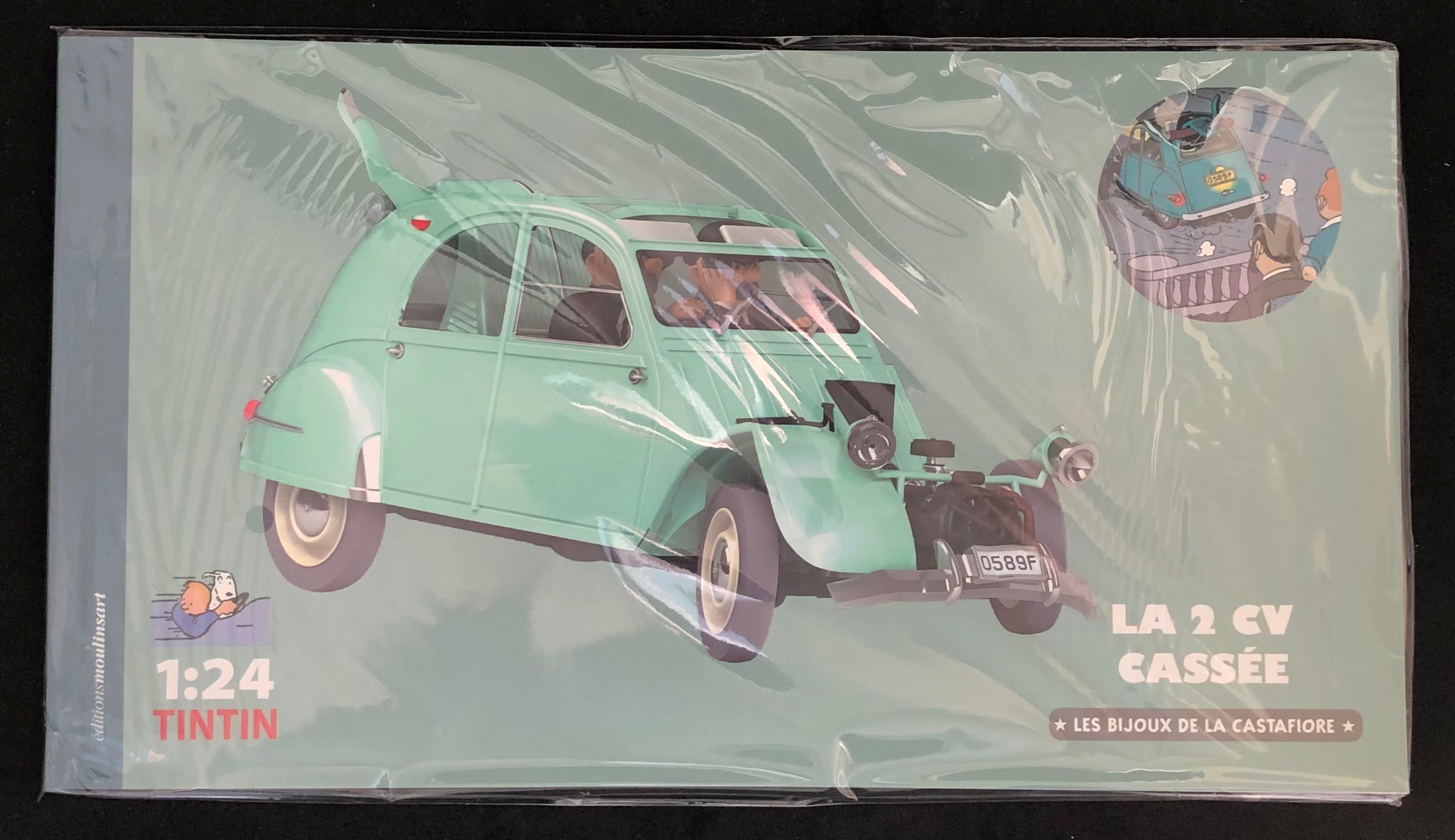 Tintinimaginatio SA, Tintin's Cars 1/24- The Smashed-Up 2CV #11