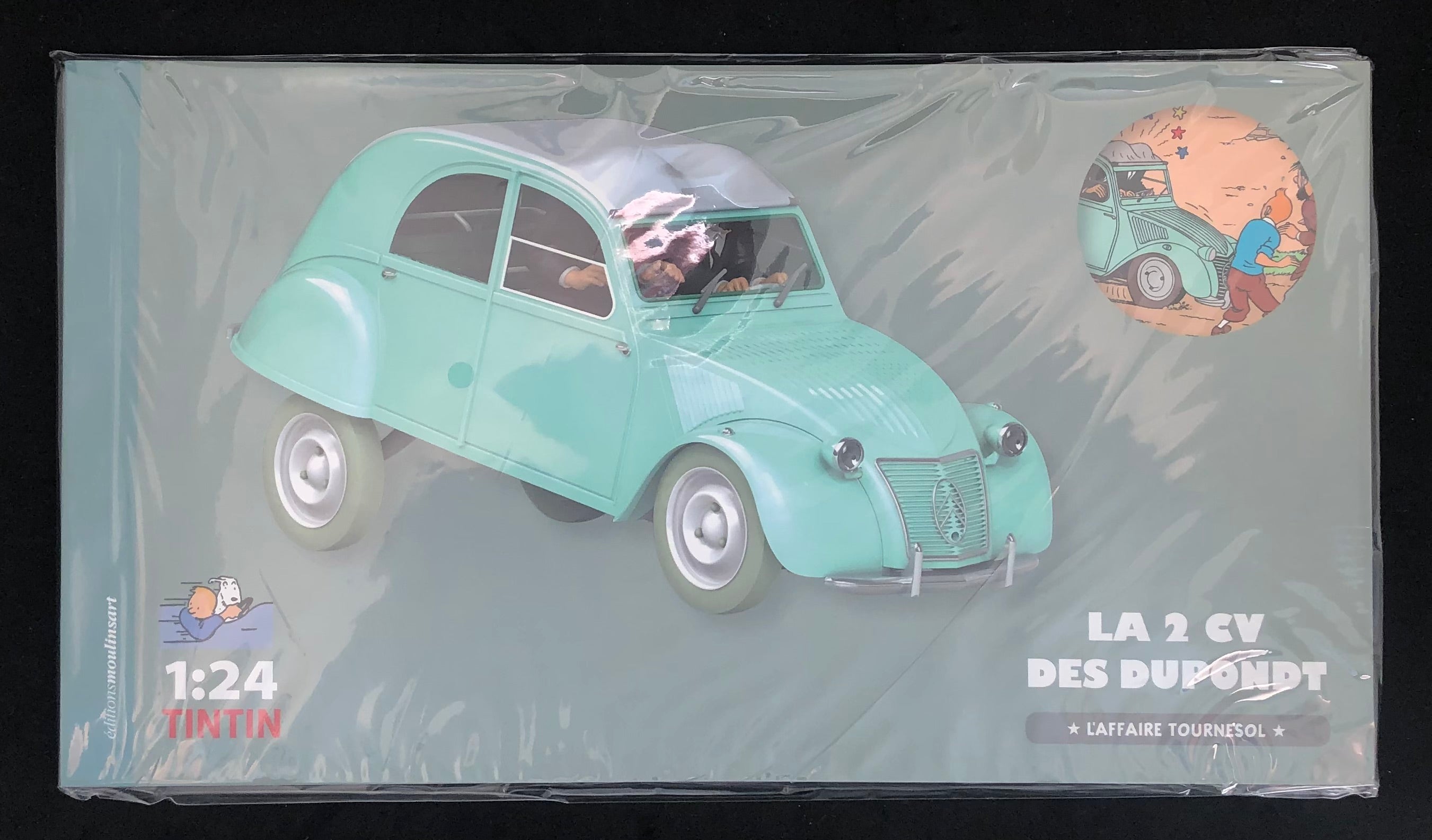 Tintinimaginatio SA, Tintin's Cars 1/24- The Thompsons's Citroën 2CV #08