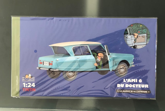 Tintinimaginatio SA, Tintin's Cars 1/24 - The Doctor's Citroën Ami 6  #18