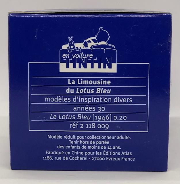 Tintinimaginatio SA, Tintin's Cars 1/43 - The Blue Lotus Limousine