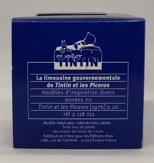 Tintinimaginatio SA, Tintin's Cars 1/43 - The Government Limousine (Mercedes-Benz 600) (15cm)