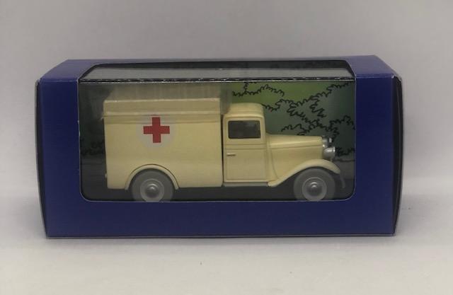 Tintinimaginatio SA, Tintin's Cars 1/43  - The asylum ambulance (Ford V8 1938)