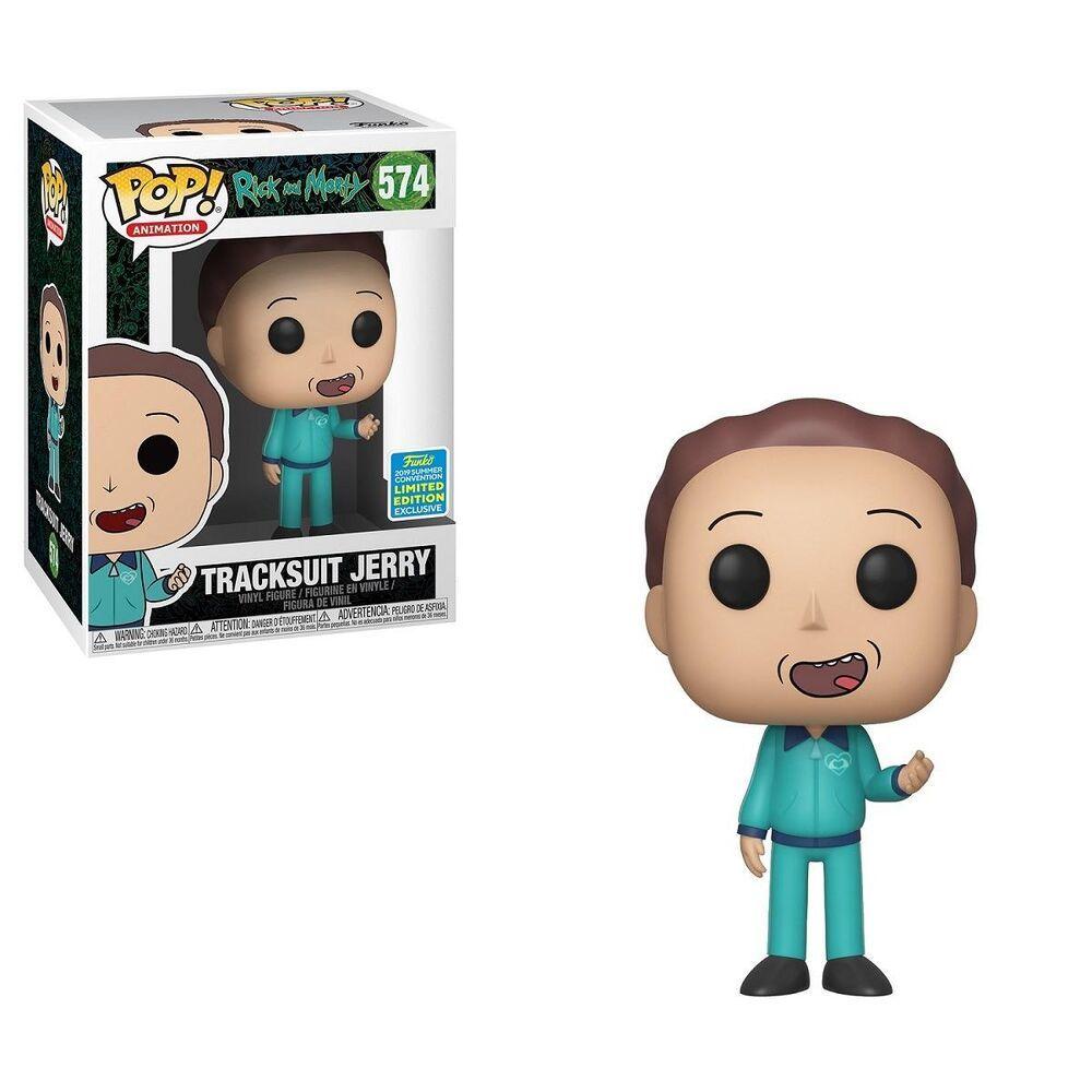Funko POP! Animation - Rick & Morty - Tracksuit Jerry (SDCC 2019 (574) Exclusive