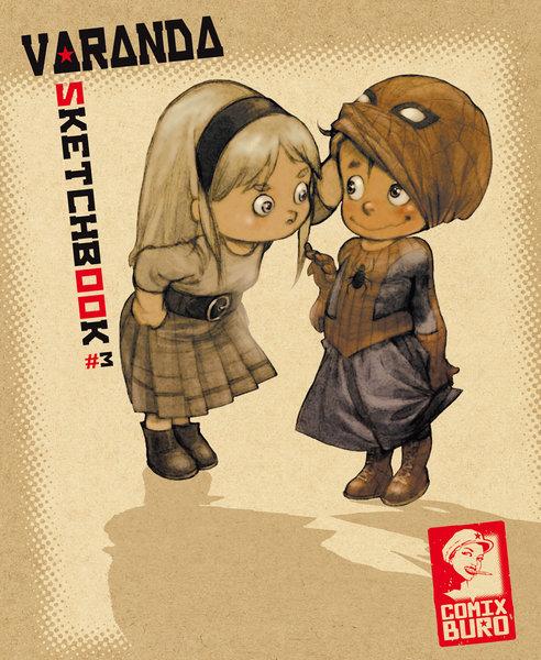 COMIX BURO Sketchbook / Croquis - Varanda #3 (°2013) (Numbered + Signed)