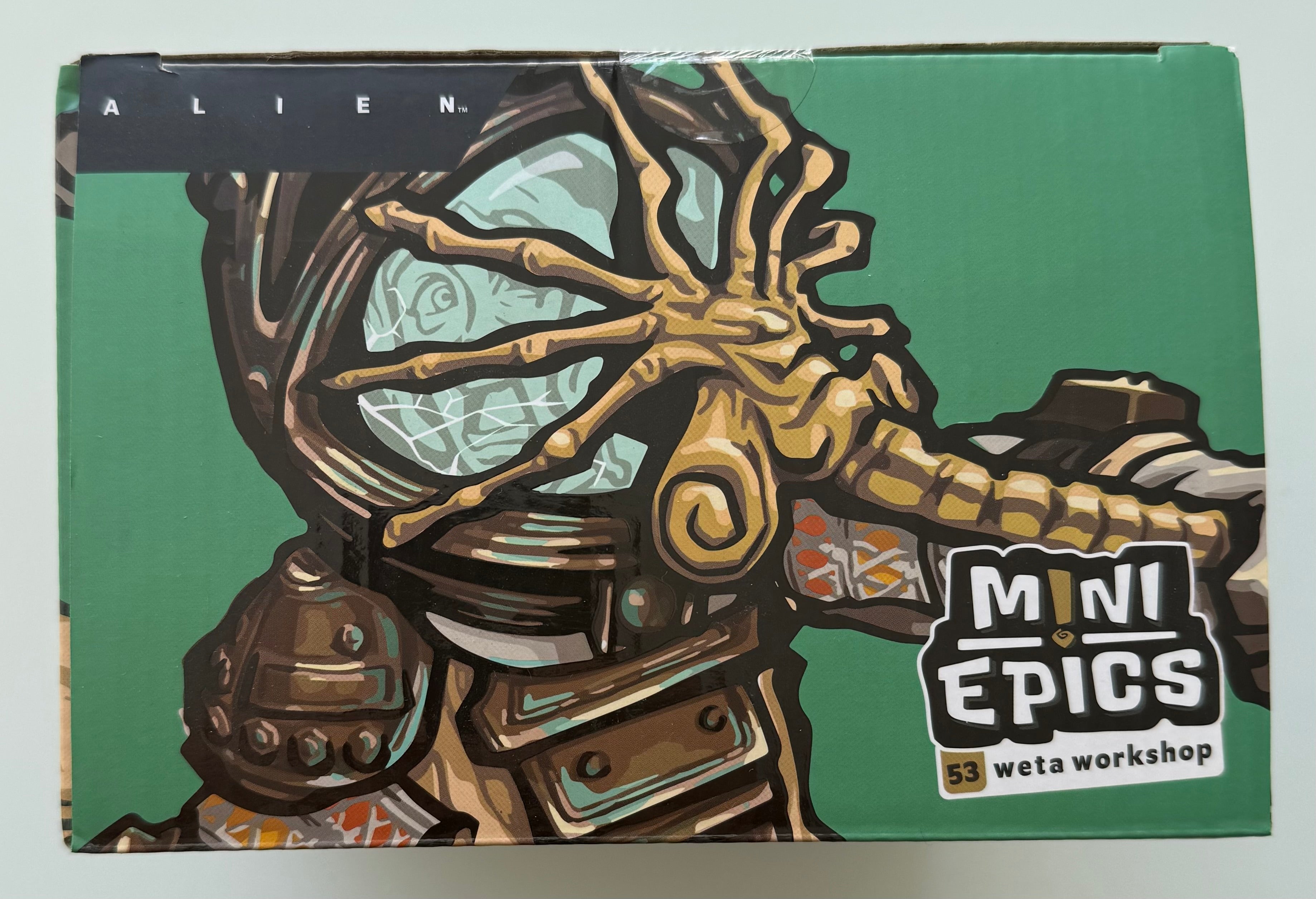 WETA, Mini Epics - Alien - Facehugger (#3) (15cm) 'Box Damaged'