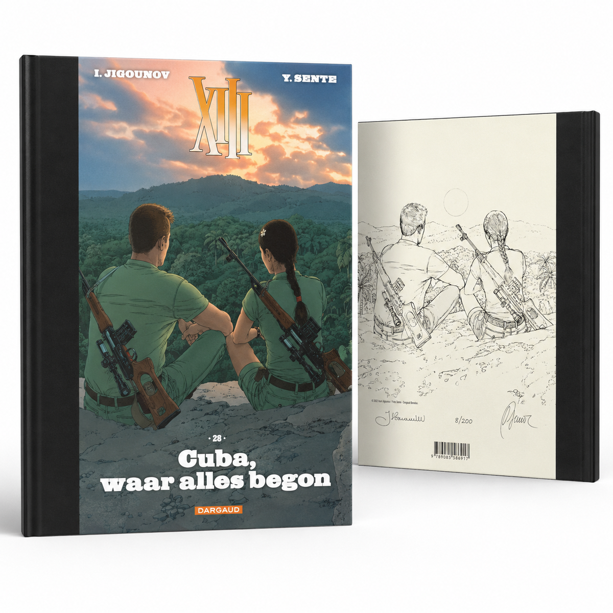 XIII - Cuba, waar alles begon nr. 28 – Dargaud Luxe – numbered and signed ex-libris