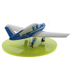 Tintin / Kuifje - Tintin's Plains - Manquette Avion Beechcraft Bonanza A35 (Limited & Numbered) (24cm)