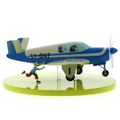 Tintin / Kuifje - Tintin's Plains - Manquette Avion Beechcraft Bonanza A35 (Limited & Numbered) (24cm)