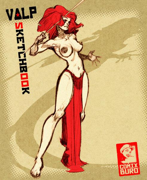 COMIX BURO Sketchbook / Croquis - Valp #1 (°2011) (Numbered + Signed)