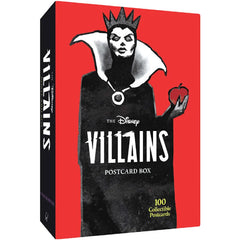 Postcard Box - The Disney Villains - 100 Collectible Postcards
