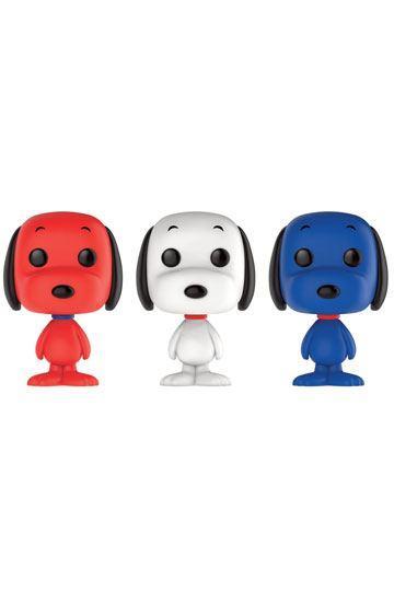 Funko Pop! Minis - Peanuts Snoopy (Rock The Vote 3Pack) Figurines