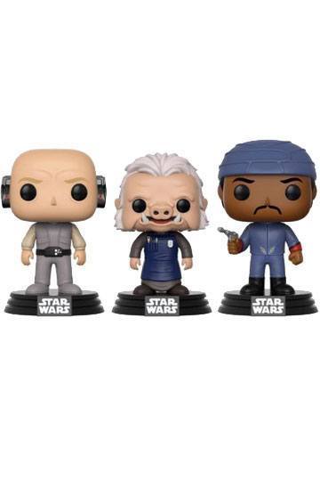 Funko Pop! Star Wars - Lobot Ugnaught & Bespin Guard (3 Pack) Exclusive Figurines