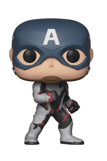 Funko Pop! Marvel - Avengers:  End Game Captain America (Quantum Realm Suit) (450) Figurines