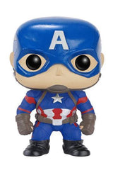 Funko POP! Marvel - Captain America - Vinyl Figure Captain America (125) Bobble-Head